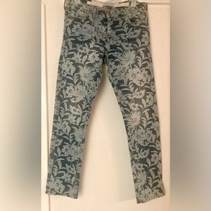 Pilcro and the Letterpress boyfriend jeans with floral print